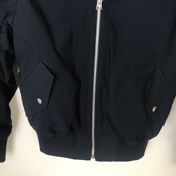 Acne Dark Blue Bomber Jacket XS - Picture 5 of 8